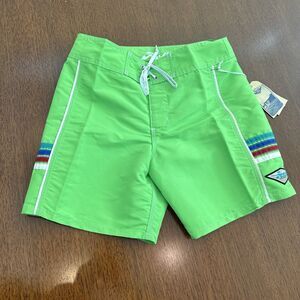 Hobie by Hurley Solid State Board Shorts Men’s Size 30 Trunks Green NEW Pocket